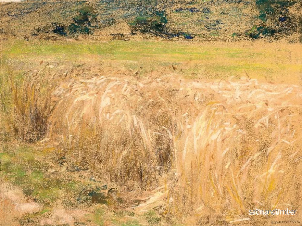 Reproduktion av målningen Les blés - Léon Augustin Lhermitte - Bild 2
