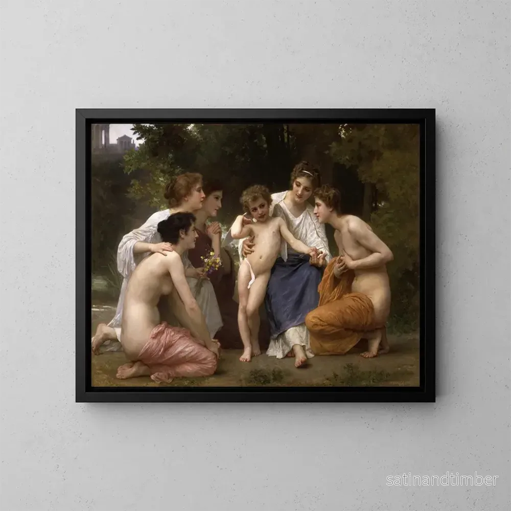 Reproduktion av målningen Beundran - William Bouguereau