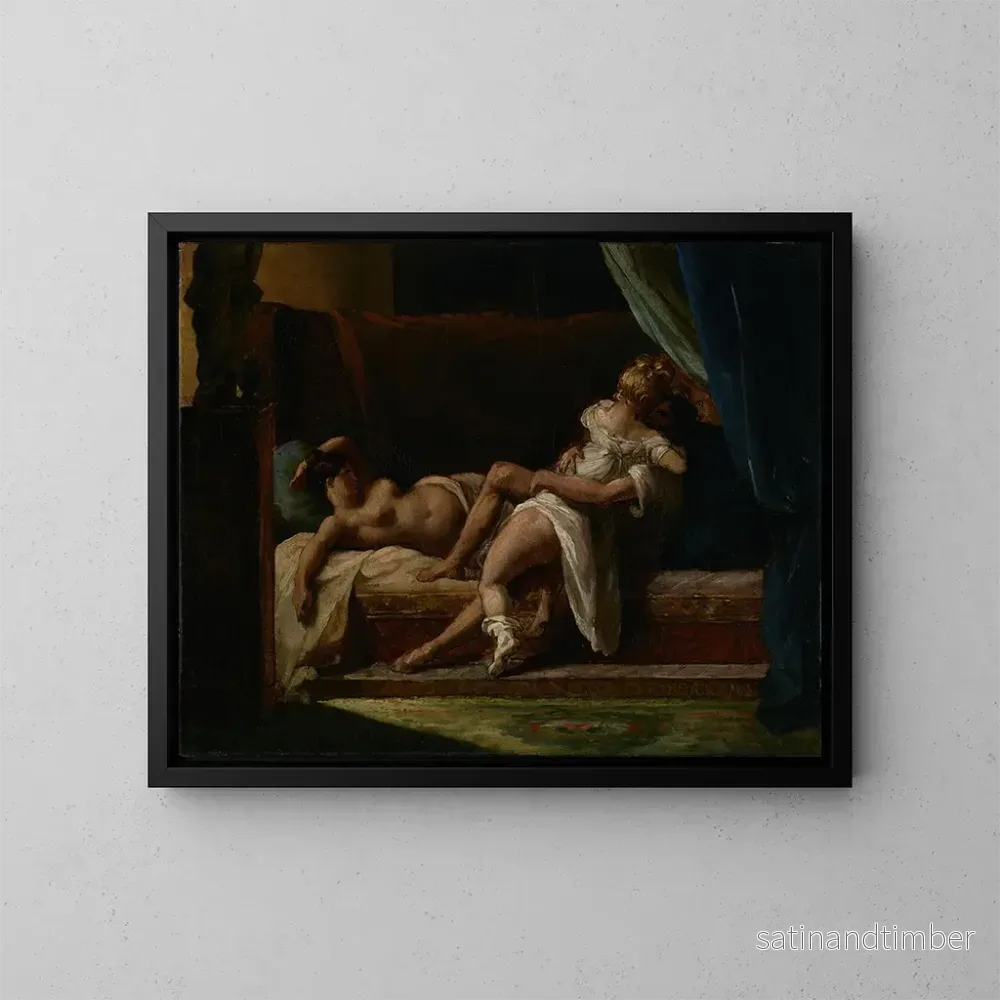 Reproduktion av målningen Trois amants – Théodore Géricault Reproduktion av målningen Trois amants – Théodore Géricault