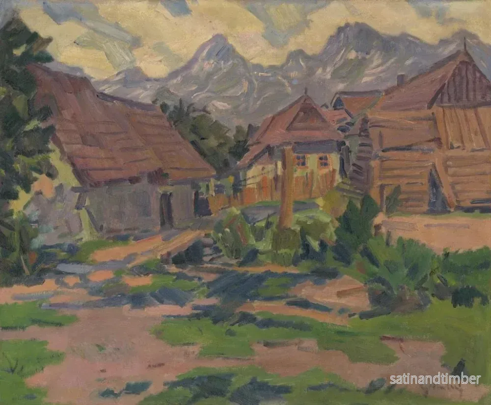 Reproduktion av målningen Partie de Menguoviec - Gustav Mahler - Bild 2