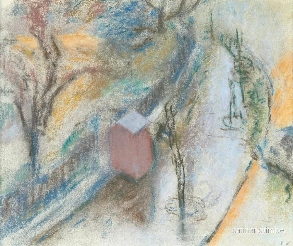 Reproduktion av målningen La Gurite du cantonnier - Édouard Vuillard - Bild 2
