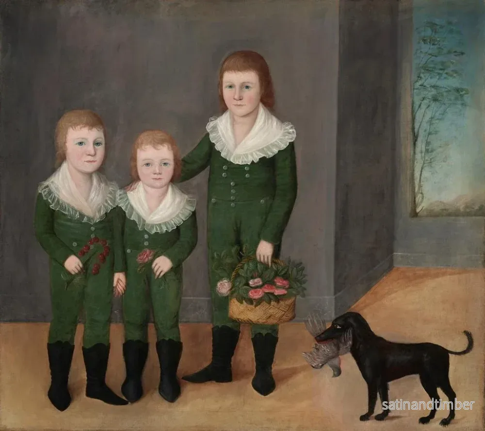 Reproduktion av målningen Les enfants Westwood - Joshua Johnson - Bild 2