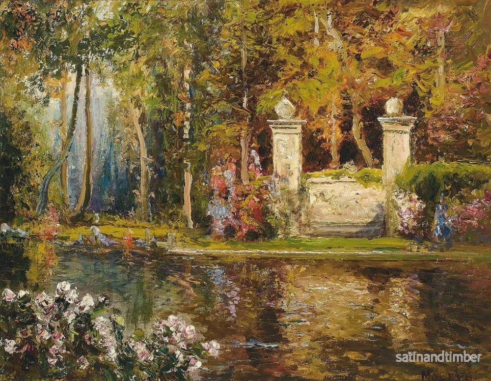 Reproduktion av målningen vid vattnet - Thomas Edwin Mostyn - Bild 2