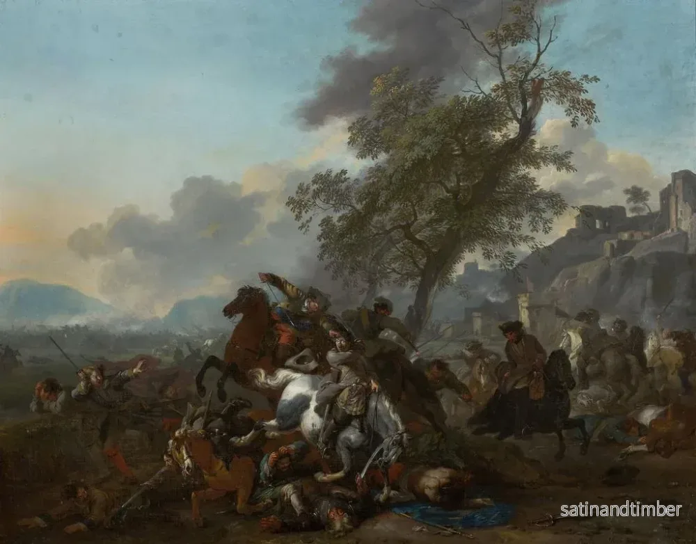 Reproduktion av målningen Bataille - Jan van Huchtenburg - Bild 2