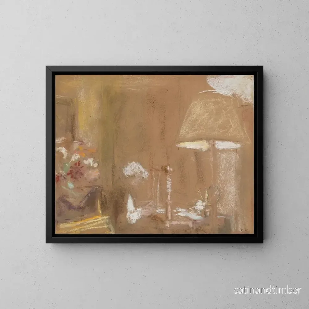 Reproduktion av målningen La reliure de livre - Édouard Vuillard