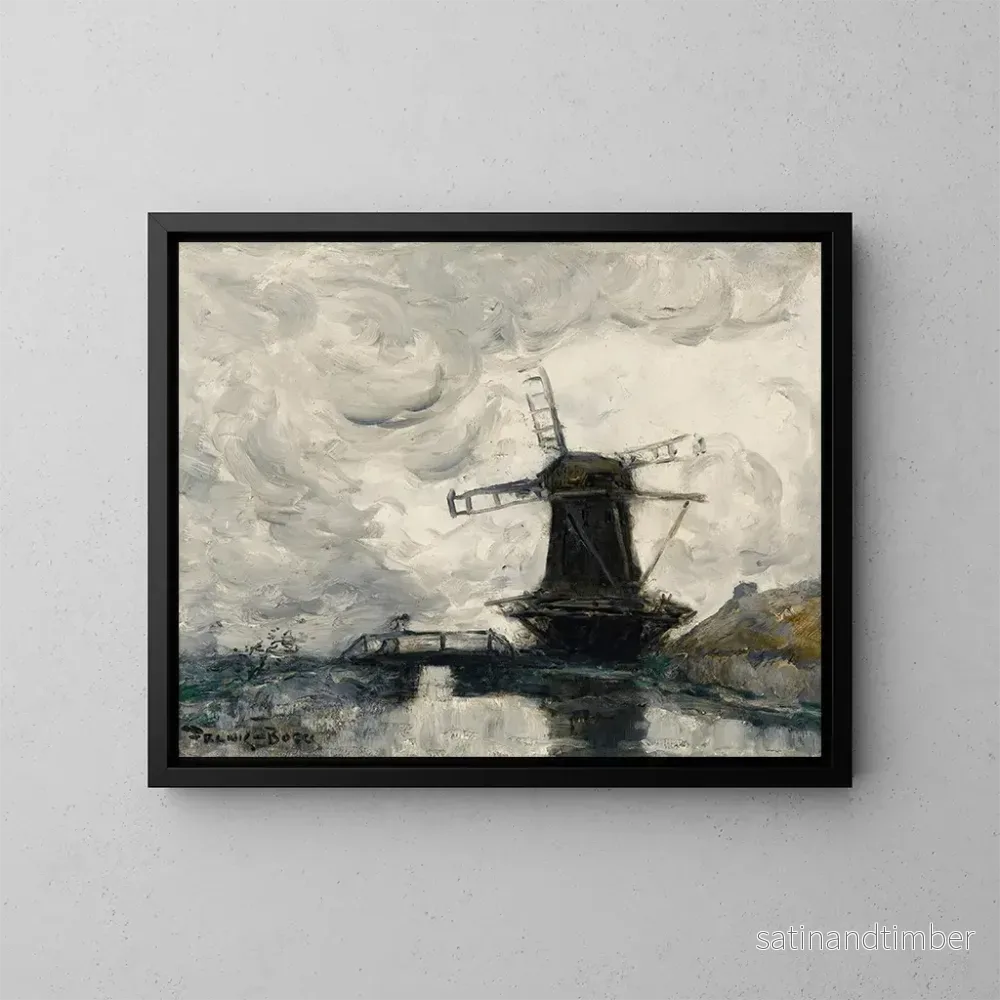 Reproduktion av målningen Le Moulin – Frank Myers Boggs Reproduktion av målningen Le Moulin – Frank Myers Boggs