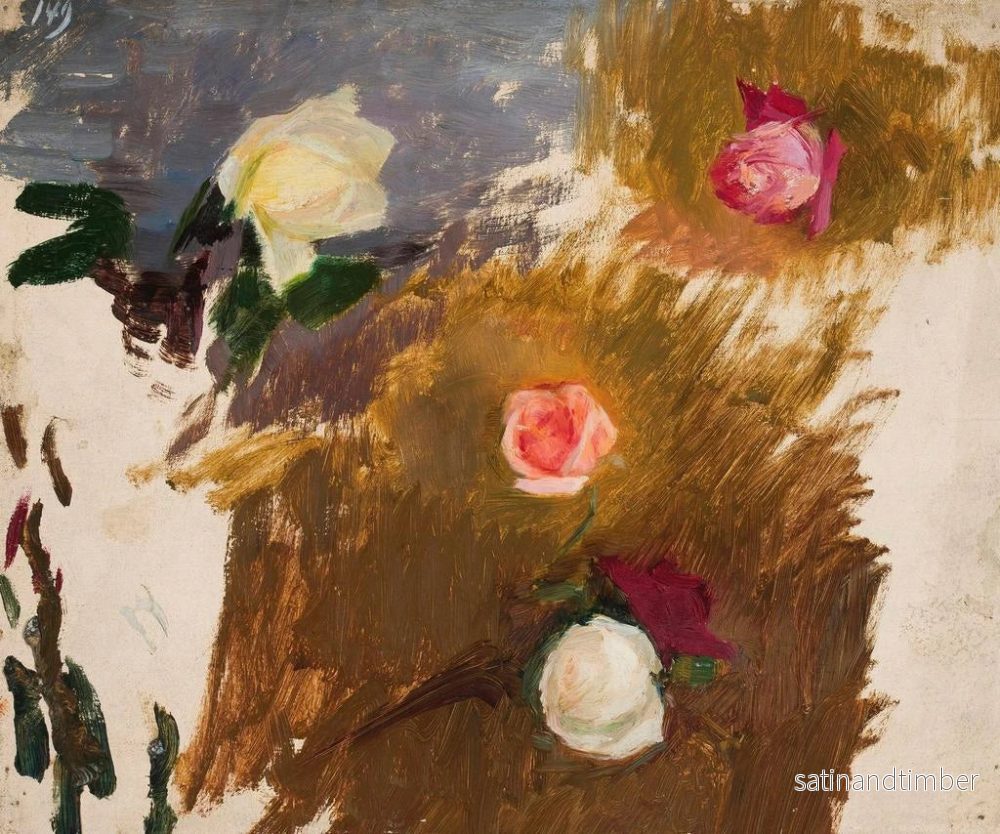 Reproduktion av målningen Blommor från Yalta - Jan Cybis - Bild 2
