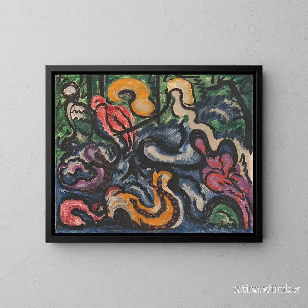 Reproduktion av målningen Nummer 61 - Jacoba van Heemskerck
