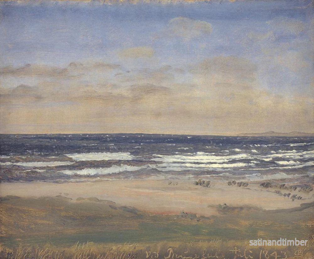Reproduktion av målningen La Plage à Rgeleje - P. C. Skovgaard - Bild 2