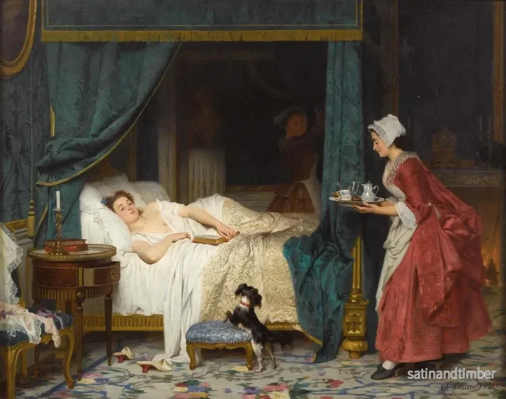 Reproduktion av målningen Le Matin - Joseph Caraud - Bild 2