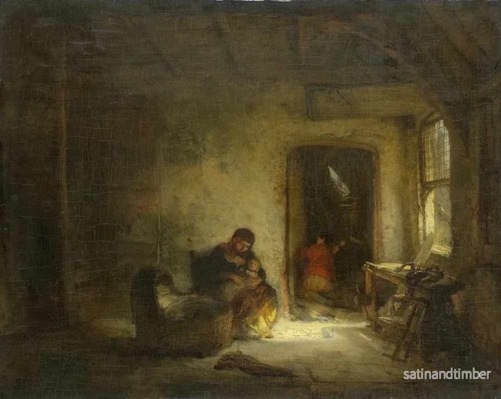 Reproduktion av målningen Solig sal - Eugène François de Block - Bild 2