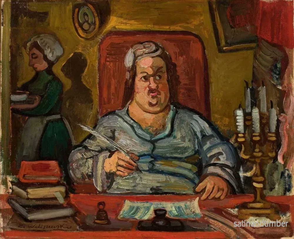Reproduktion av målningen Nu violet - Zygmunt Waliszewski - Bild 2