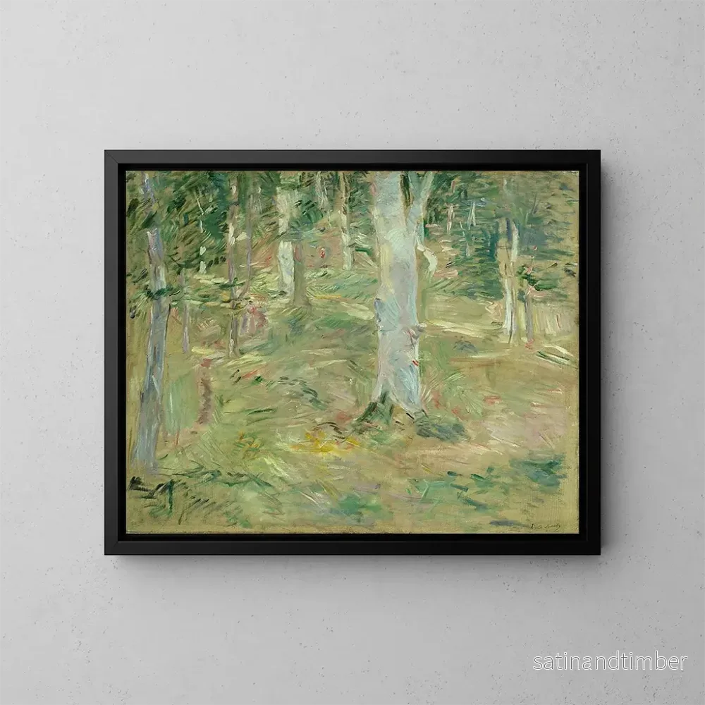 Reproduktion av målningen Fort de Compiègne - Berthe Morisot