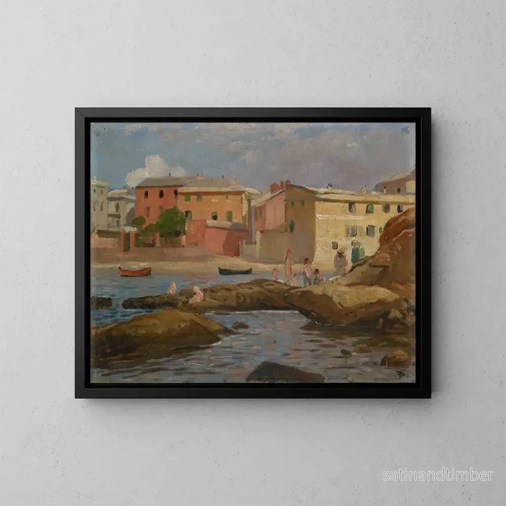 Reproduktion av målningen Lerici - Theophil Preiswerk