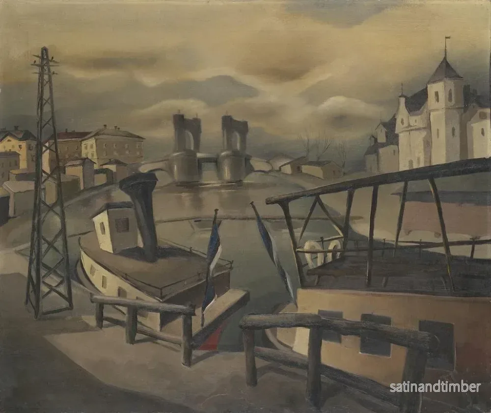 Reproduktion av målningen Pont de pierre de Tartu - Hando Mugasto - Bild 2