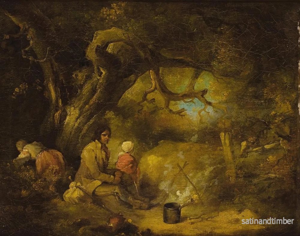 Reproduktion av målningen Campement de gitans - George Morland - Bild 2