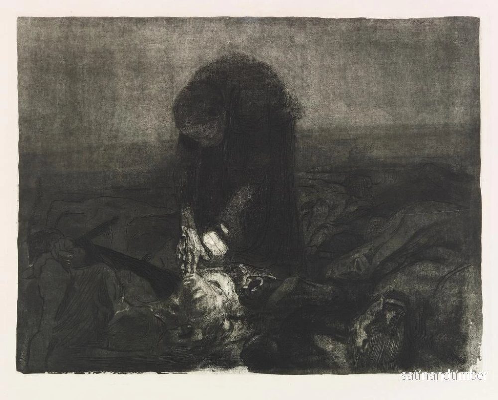Reproduktion av målningen av slagfält - Käthe Kollwitz - Bild 2