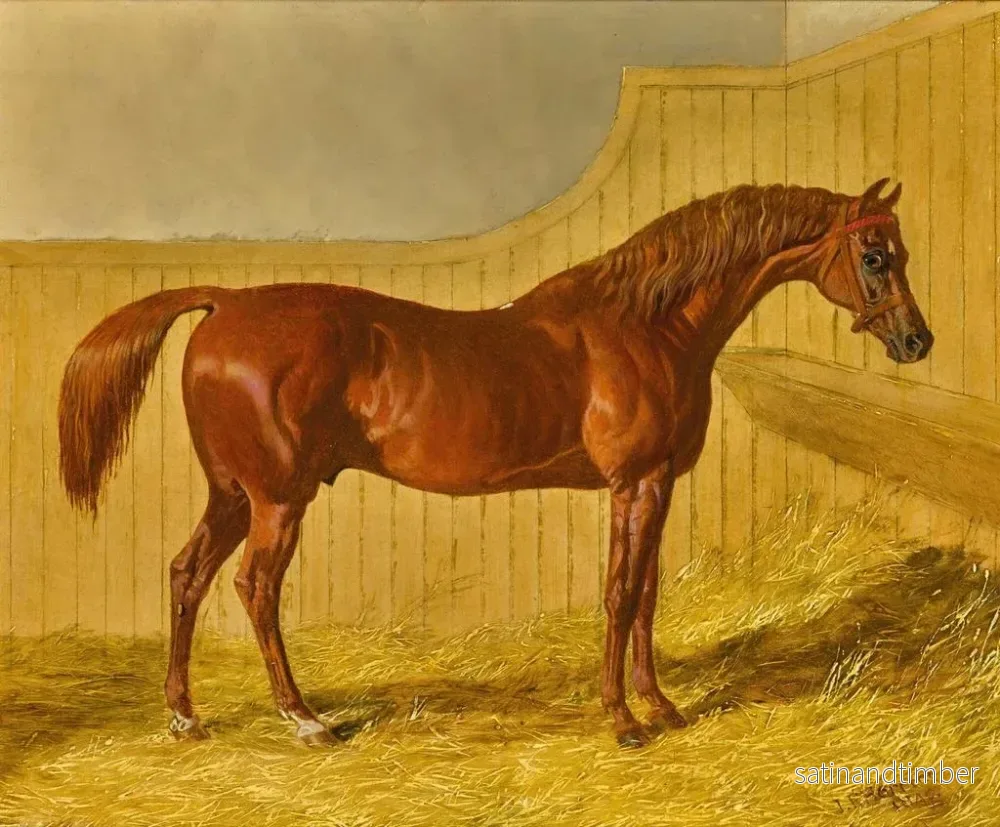 Reproduktion av målningen Actéon - John Frederick Herring l'Ancien - Bild 2