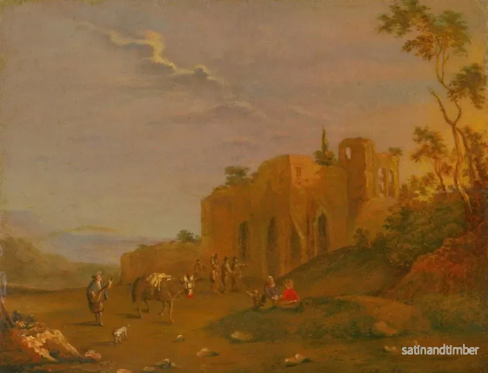 Reproduktion av målningen Morgon - Norbert Joseph Carl Grund - Bild 2