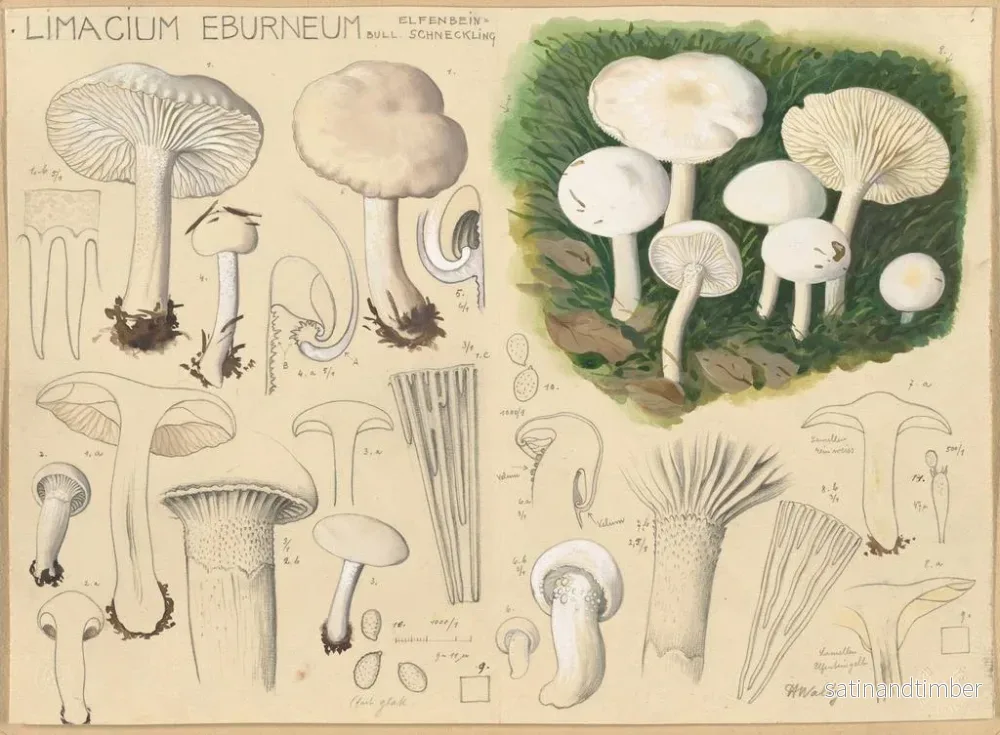 Reproduktion av målningen Limacium éburnéum - Hans Baldung - Bild 2