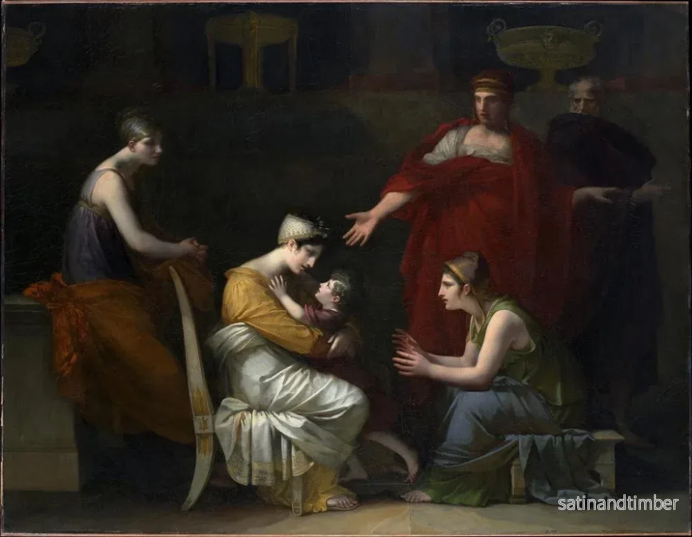 Reproduktion av målningen Andromaque och Astyanax - Pierre-Paul Prud'hon - Bild 2