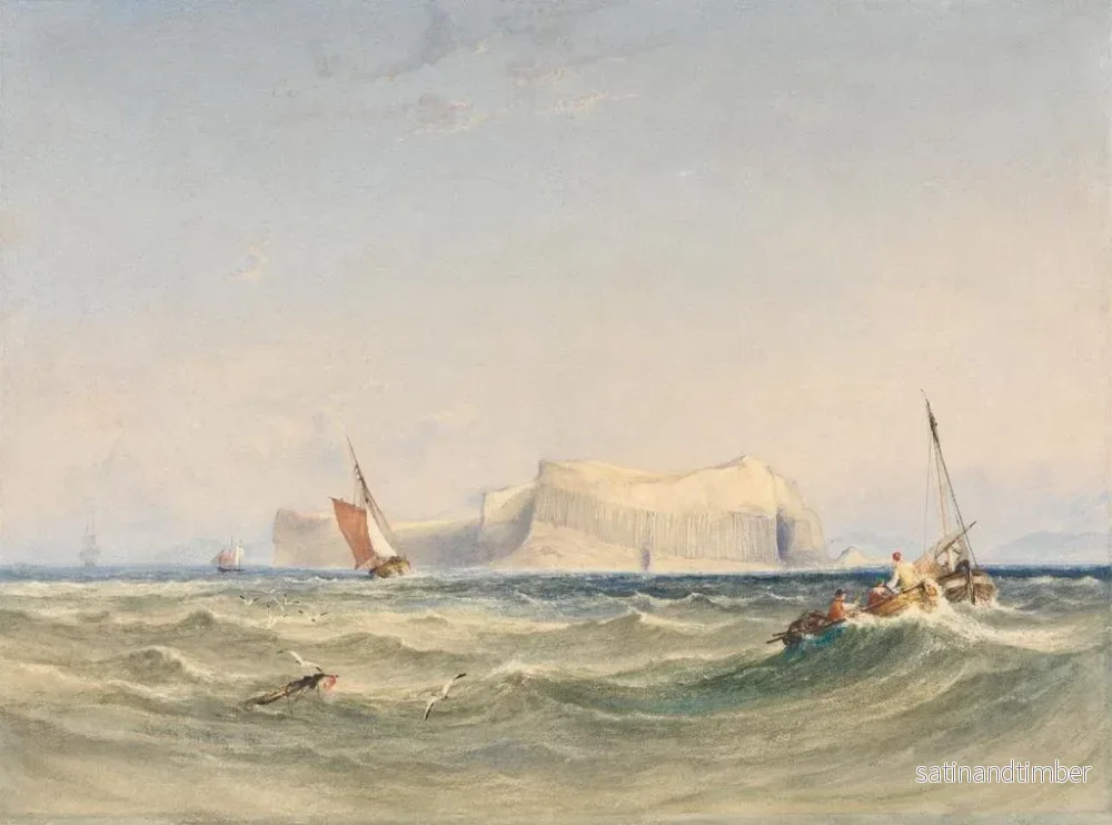 Reproduktion av målningen Embarquement pour Staffa - Copley Fielding - Bild 2