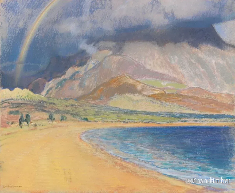 Reproduktion av målningen Baie de Messène - Ludwig von Hofmann - Bild 2