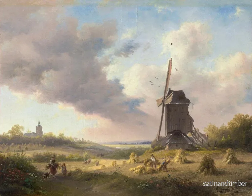 Reproduktion av målningen Augusti - Fredrik Marinus Kruseman - Bild 2