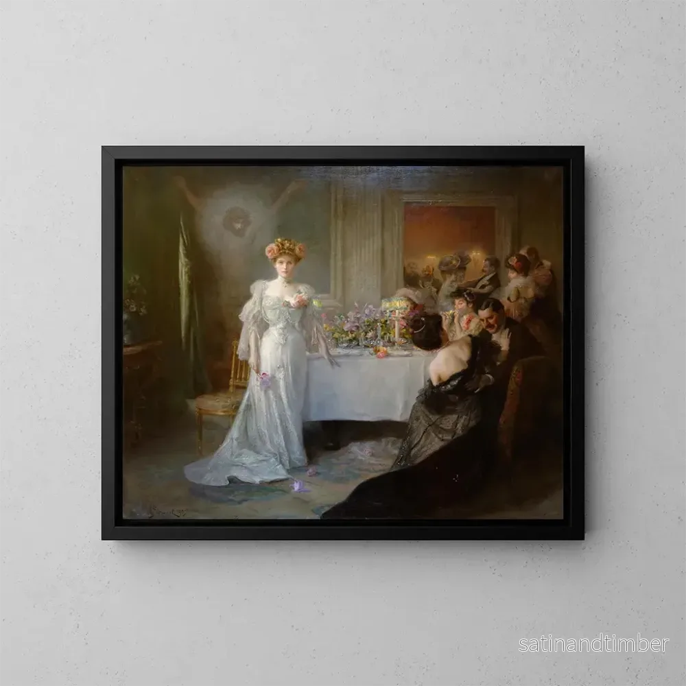 Reproduktion av målningen Rédemption - Julius LeBlanc Stewart