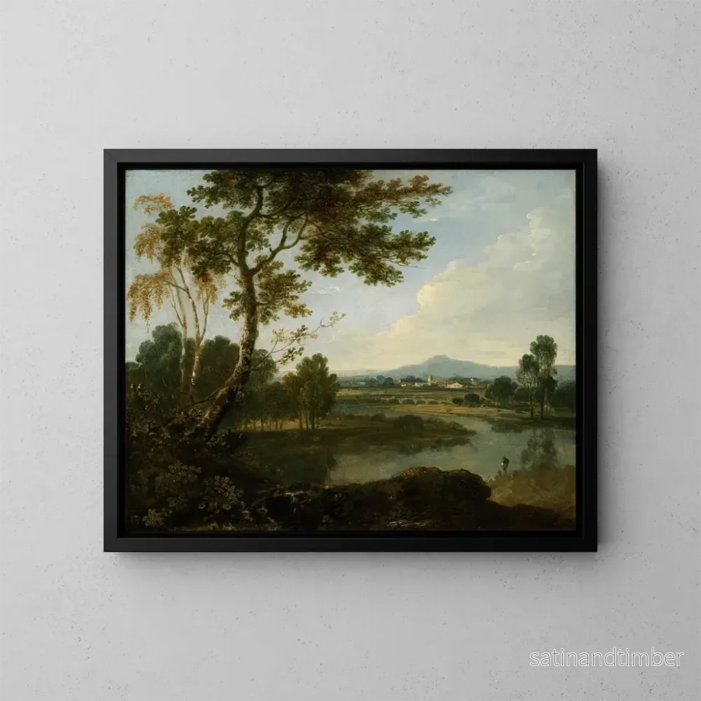 Reproduktion av målningen Landskap i Italien – Richard Wilson Reproduktion av målningen Landskap i Italien – Richard Wilson