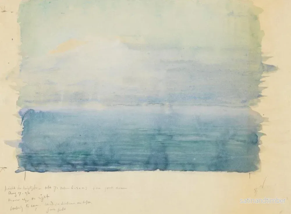 Reproduktion av målningen Skymning i Bar Harbor - John La Farge - Bild 2