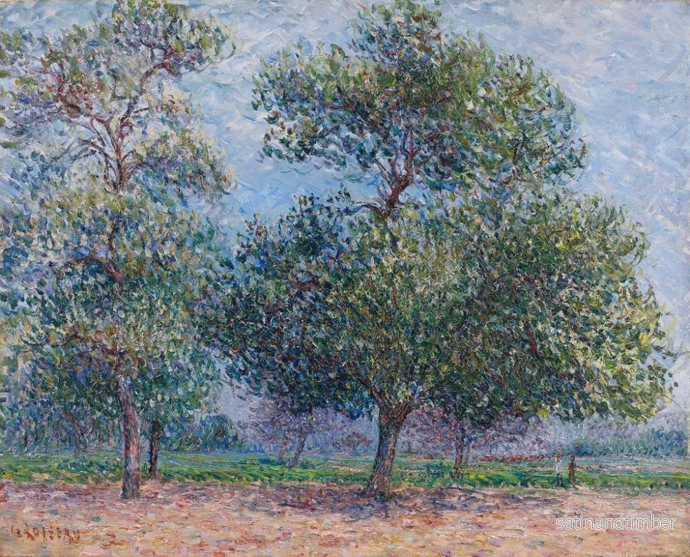 Reproduktion av målningen Vår, blommande äppelträd - Gustave Loiseau - Bild 2