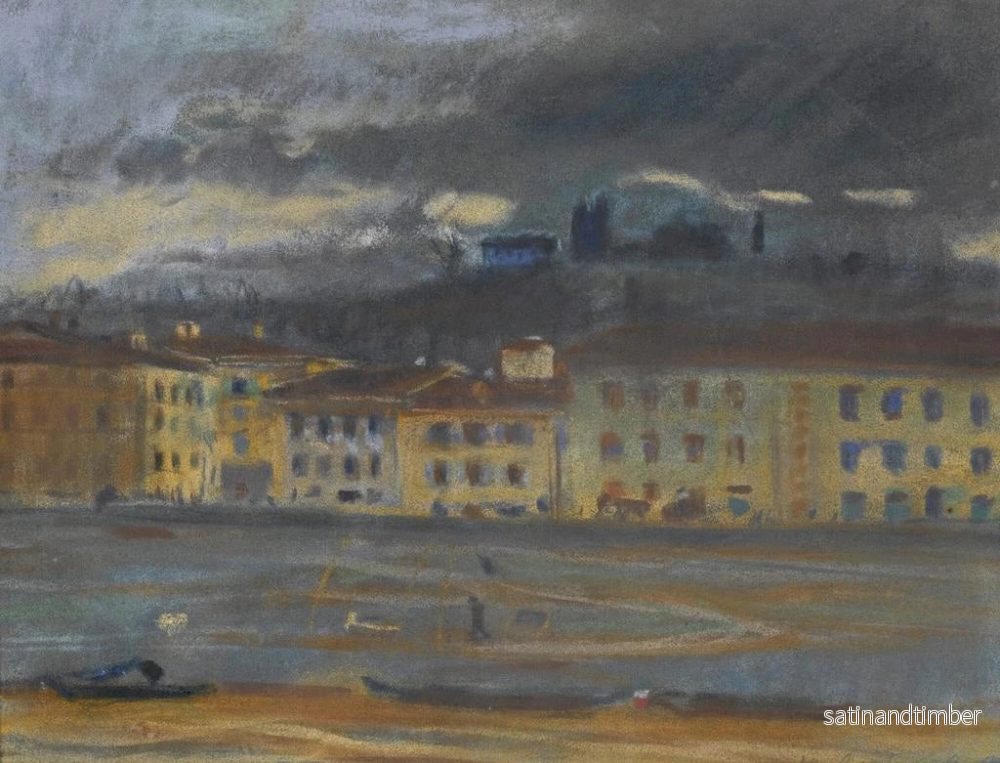 Reproduktion av målningen Florence - Bohumil Kubišta - Bild 2
