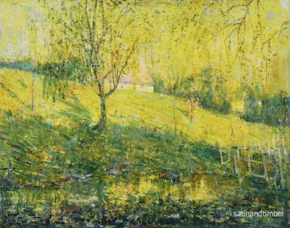 Reproduktion av målningen Vår - Ernest Lawson - Bild 2