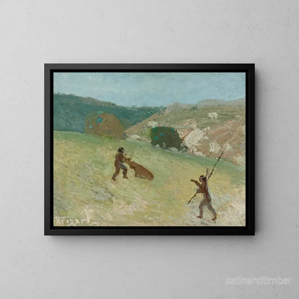 Reproduktion av målningen Jakt - Pedro Figari