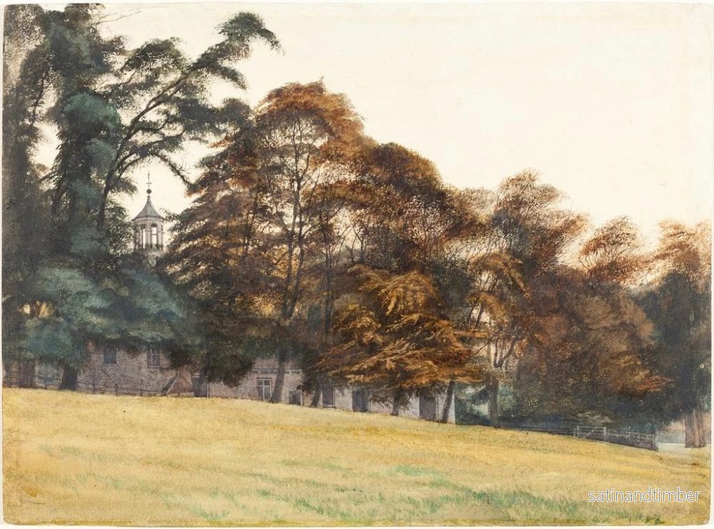 Reproduktion av målningen Les jardins de Castle Howard - George Howard, 9:e greve av Carlisle - Bild 2