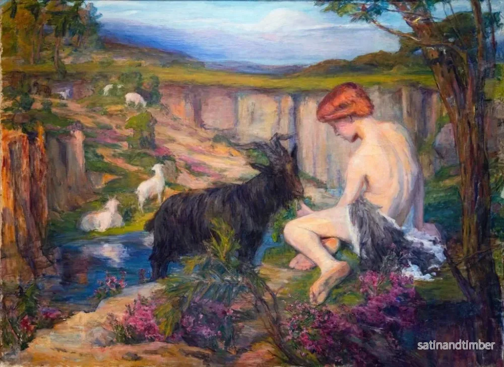 Reproduktion av målningen Allégorie de l'art - Pauline Adour - Bild 2