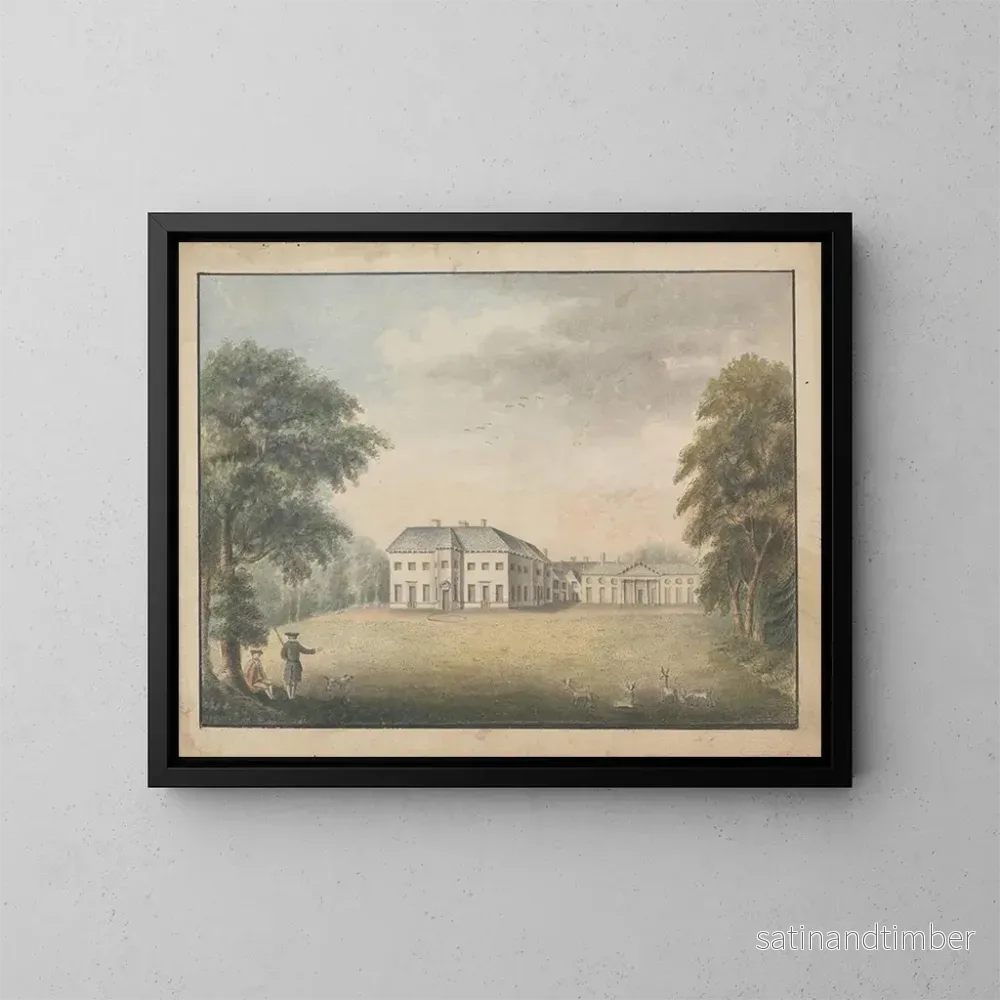 Reproduktion av målningen Parc de Stanwich, Yorkshire - William Beilby