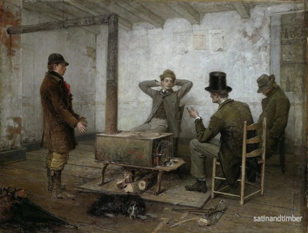 Reproduktion av målningen Ett vänligt varningsmeddelande - Thomas Hicks - Bild 2