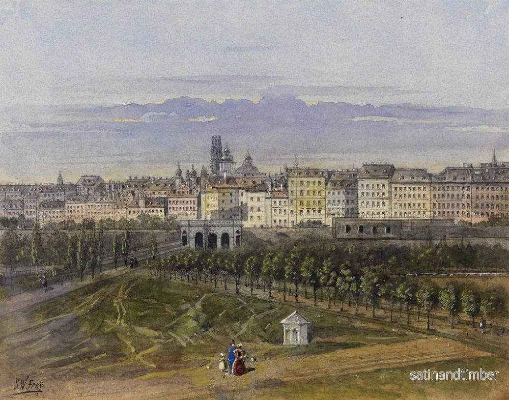 Reproduktion av målningen Vienne 04 - Johann Wilhelm Frey - Bild 2