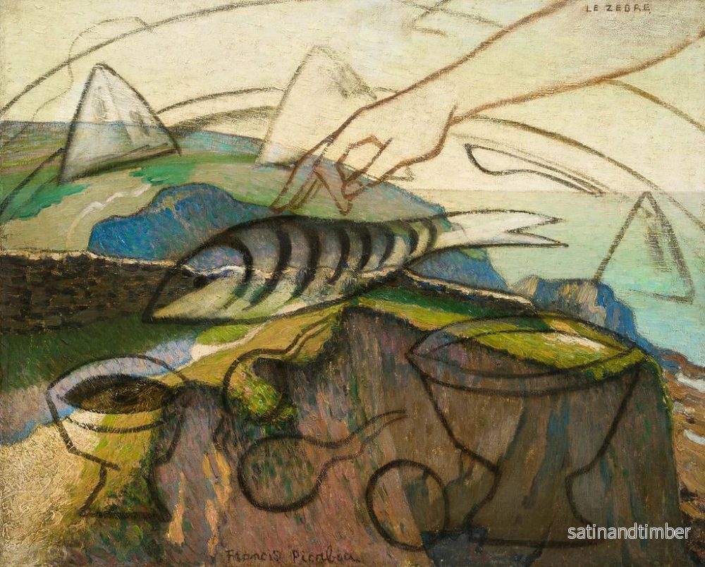 Reproduktion av målningen Le Zèbre - Francis Picabia - Bild 2