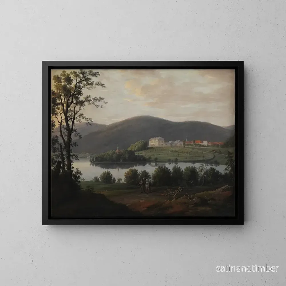 Reproduktion av målningen Vue de Bogstad en Norvège - Erik Pauelsen
