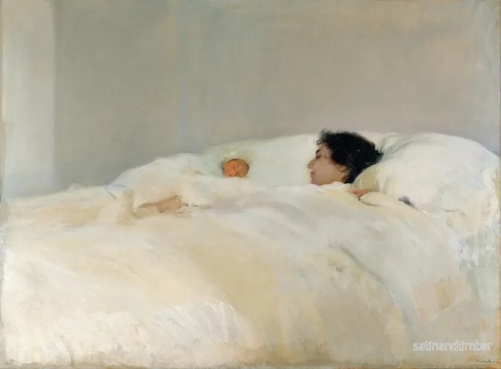 Reproduktion av målningen Mamma - Joaquín Sorolla - Bild 2