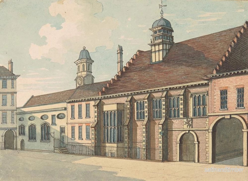Reproduktion av målningen Gray's Inn - Samuel Ireland - Bild 2