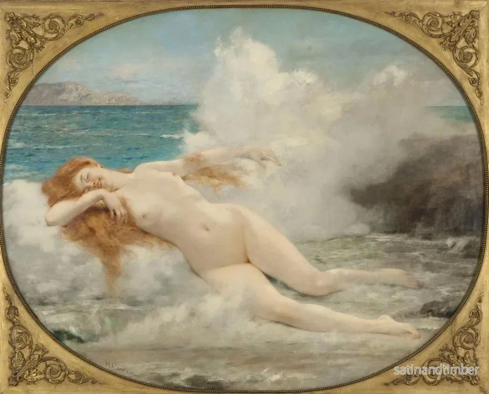 Reproduktion av målningen av Födelsen av Venus - Henri Gervex - Bild 2