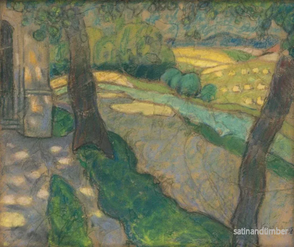 Reproduktion av målningen av Koick-huset - Konstantin Korovin - Bild 2