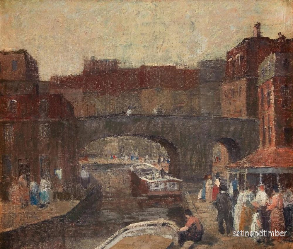 Reproduktion av målningen La vieille ville - Robert Spencer - Bild 2
