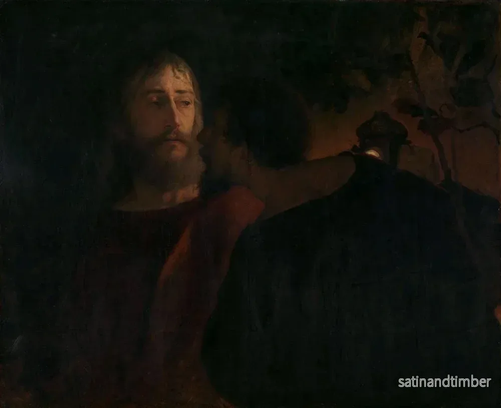 Reproduktion av målningen Judas Iskariot - Eilif Peterssen - Bild 2