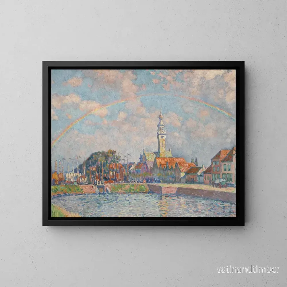 Reproduktion av målningen L'Arc-en-ciel - Theo van Rysselberghe