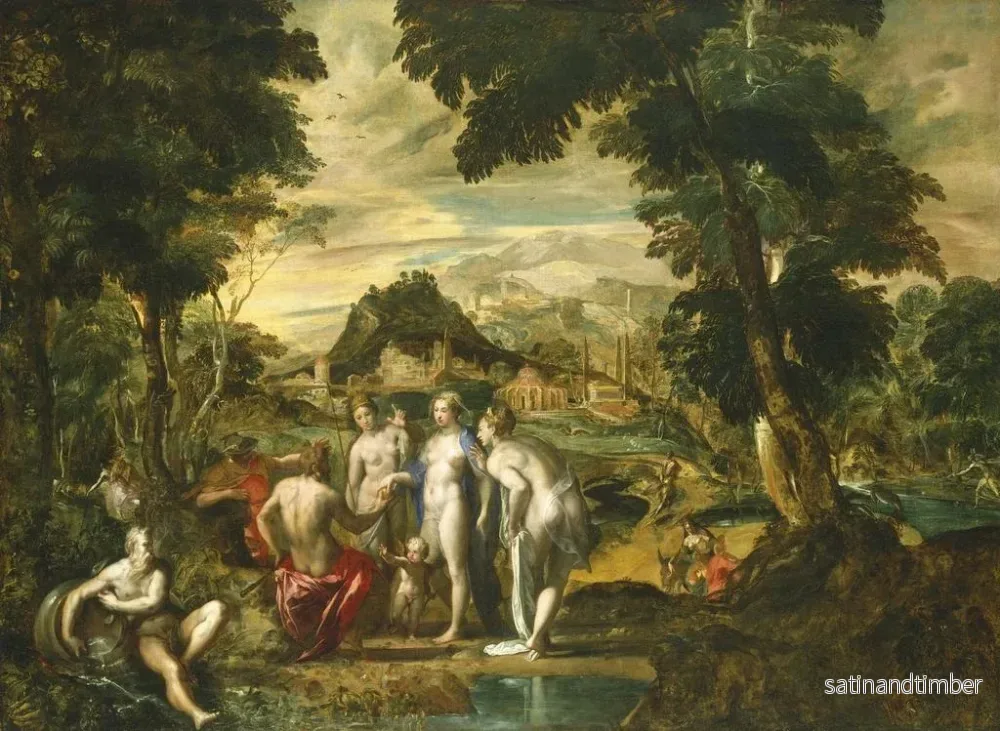 Reproduktion av målningen Le Jugement de Paris - Giovanni Sons - Bild 2